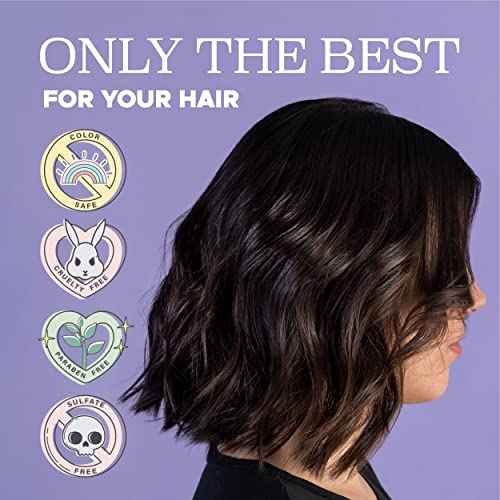 Luseta Biotin and Collagen Hair Growth Shampoo - 16.9oz, Hair Loss & Thickening Shampoo for Men & Women, Vitamin B7 & Argan Oil, Sulfate & Paraben Free