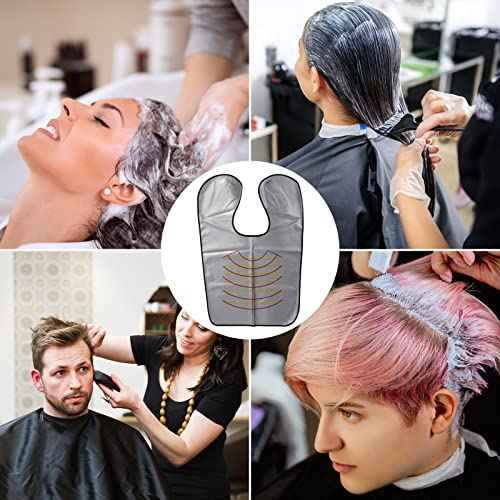 Professional Salon Cape Waterproof Hair Styling Cutting Collar Stylist Magnetic Cover Hairdressing Shampoo Hair Dye Shawl
