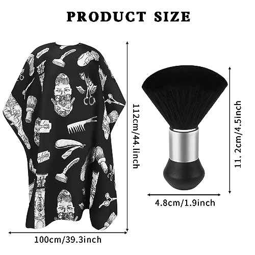 Barber Cape Professional Hair Cutting Cape for Men Waterproof Salon Cape, Hair Cutting Accessories