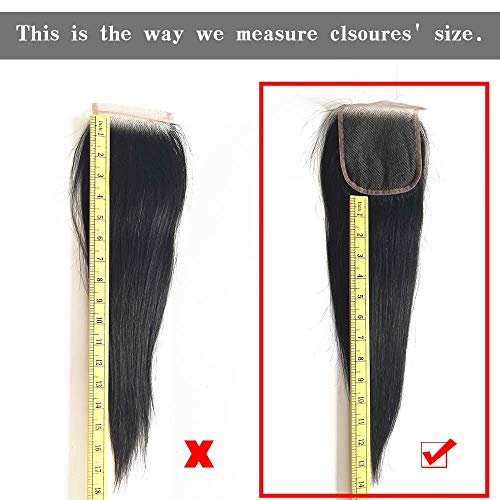Grand Nature 20 Inch Transparent Lace Frontal Closure 13 x 4 Human Hair Body Wave Pre Plucked Ear To Ear Lace Frontals With Bangs Baby Hair Knots Can Be Bleached