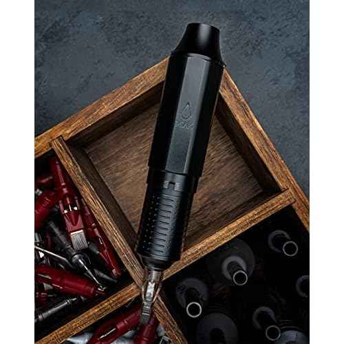 Peak - Orion Rotary Pen Tattoo Machine 3.5mm - Black - Professional Cartridge Tattoo Machine with 10V Max Voltage