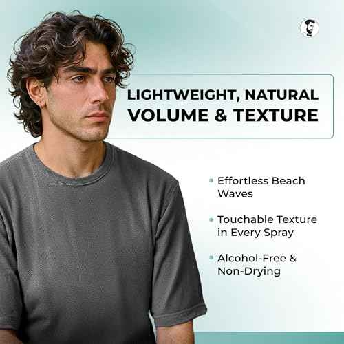 Gentlemen Republic Sea Salt Spray for Men & Women ? Hair Texturizing Spray with Dead Sea Salt, Vitamin E & Kelp ? Adds Volume & Texture ? Lightweight Texturizing for Hair Men ? 8 oz