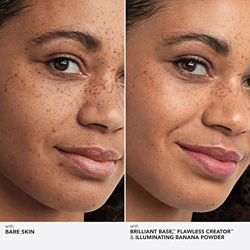 Dermablend Brilliant Base Illuminating Primer Face Makeup - Formulated with Niacinamide, Shea Butter, and Glycerin, Enriched with Vitamin C and E Derivatives, Provides Long Lasting Radiance, 1 Fl Oz