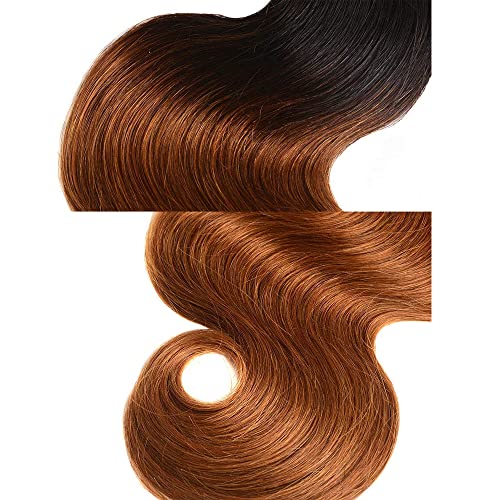 Ombre Brown Human Hair Bundles #30 Body Wave Bundles 24 26 28 inch Brown Body Wave Human Hair Bundle