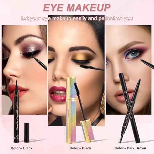 Makeup Kit for Women Full Kit,Multipurpose Women's Cosmetics Set,Beginners and Professionals Alike,Makeup Gift Set