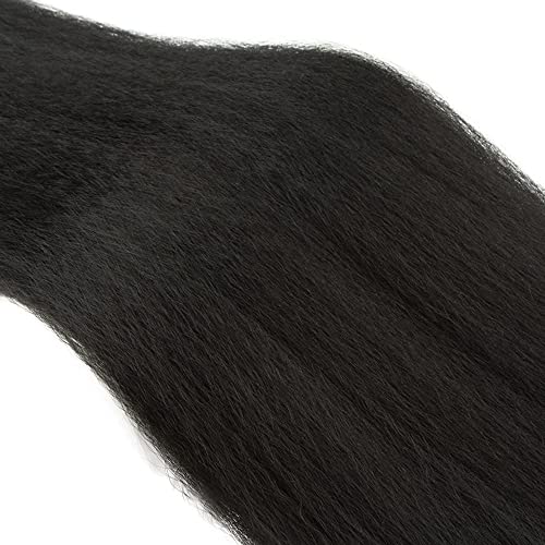 Brazilian Human Hair Bundles 18 20 22 Inch Kinky Yaki Wave Bundles Human Hair 11A Unprocessed Virgin Quick Weave Hair for Black Women