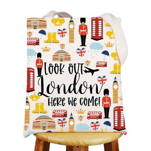 JNIAP London City Makeup Bag London Travel Gifts London Toiletry Bag London Travel Bag London Zipper Pouch (look out London TG)