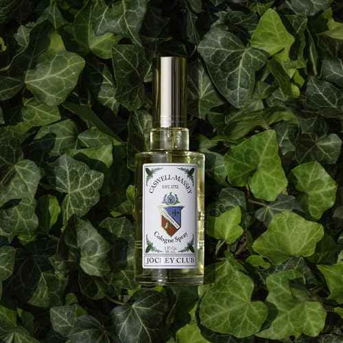 Caswell-Massey Jockey Club Cologne Spray, Aromatic Blend of Amber, Bergamot & Jasmine, Scented Cologne Spray For Men & Women, 3 Oz