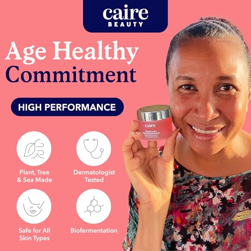 Caire Beauty Anti Aging Hyaluronic Acid Gel Cream Face Lift Molecule Mask, Skin Lift Gel Moisturizer For Face, Neck and Chest - 40 ml