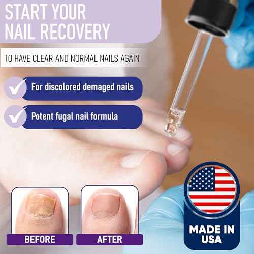 ZanaQuick Extra Strength Toenail & Fingernail Repair Drops - Nail Care Renewal for Thick, Damaged & Discolored Nails - 2 Pack