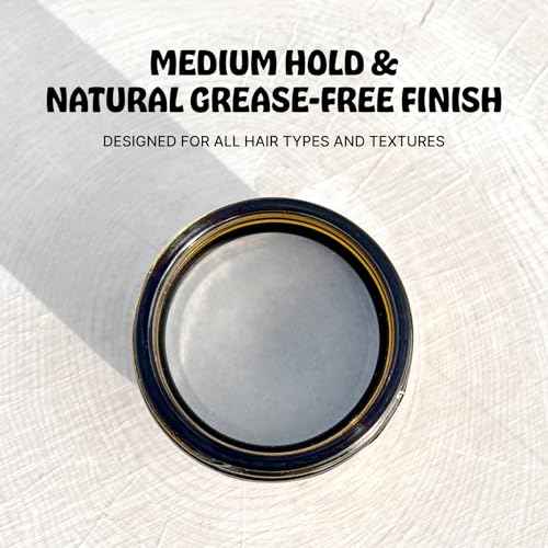 Earth Wave All Natural Tallow Hair Clay - Premium Hair Styling Clay - Organic Ingredients - Zero Toxins - American Made - Perfect for everyday use - Medium Hold & Natural Finish ? 2.5 oz