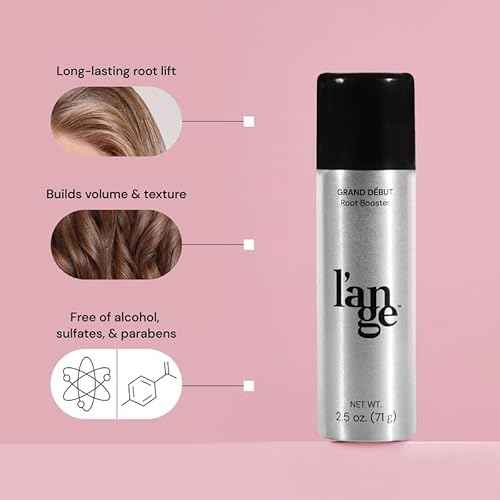 L'ANGE HAIR Grand D?but Root Booster Hair | Thickening Spray Foam | Volumizes and Lifts Fine Hair | Strong Hold and Texture Styling Spray for Long-Lasting Finish | Lightweight, Flexible Formula