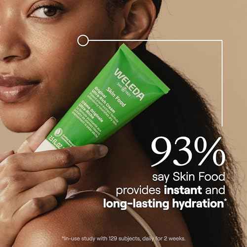 Weleda Skin Food Original Ultra-Rich Body Cream 2.5 Fluid Ounce, Plant Rich Hydrating Moisturizer with Pansy, Chamomile and Calendula
