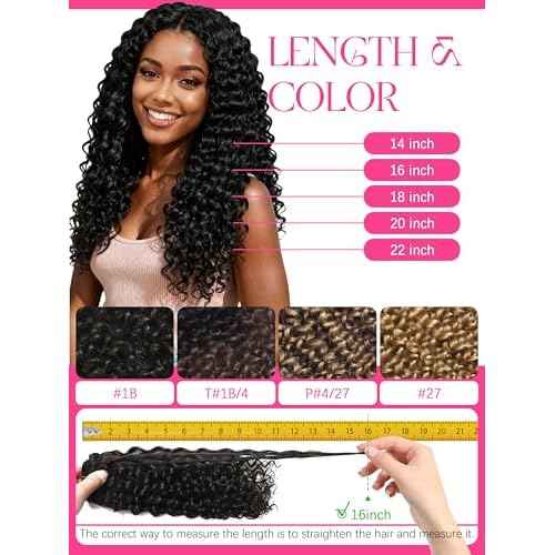 Lacer Clip in Human Hair Extensions Jerry Curly 3B 3C Curly Real Hair Clip in Extensions For Black Women Natural Color 100% Brazilian African American Hair Extension (20 inch, Jerry Curly #1B)