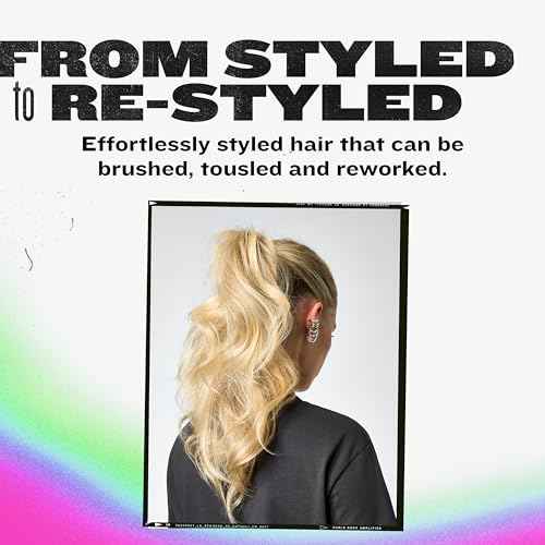 TIGI Bed Head Frizz Control Flexible Hold Hairspray for Long Lasting and Flexible Hold, Keep It Casual Brushable Hair Spray, 12.1 Oz
