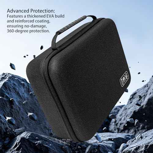 Hard Travel Case for Hair Clippers, Hair Cutting Barber Supplies Holder, Trimmer Organizer Storage Bag for Hatteker/Oneisal/Wahl 5Star/Andis Men Razor Guard Grooming Kits