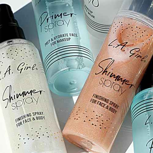 L.A. Girl Shimmer Spray Rose Gold, 2.7 Fl Oz