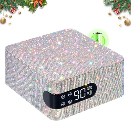 Cordless UV Nail Lamp for Gel Nail Polish 96W, Rechargeable LED Nail Light Professional Nail Dryer with 4 Timer Setting, Touch Control & Auto Sensor, Fast Curing lamp for Salon & Home