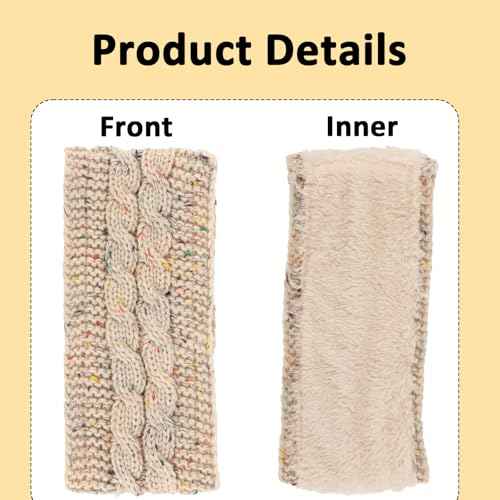 Winter Headbands Soft Knitted Headband for Women, Winter Ear Warmer Bands Knit Thick Warm Headband for Christmas, New Year's Gifts