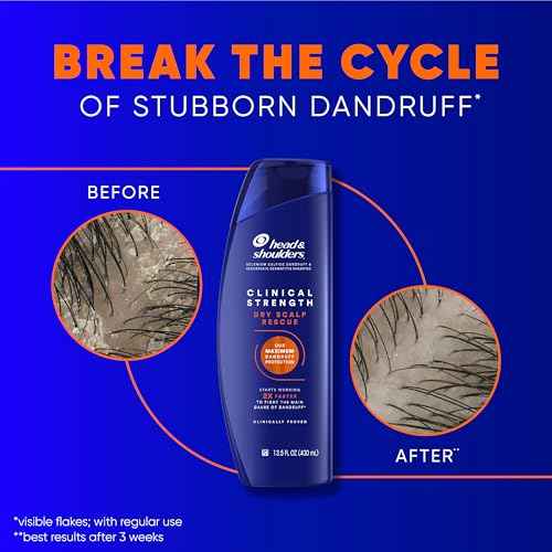 Head & Shoulders Clinical Dandruff Defense + Dry Scalp Rescue Shampoo