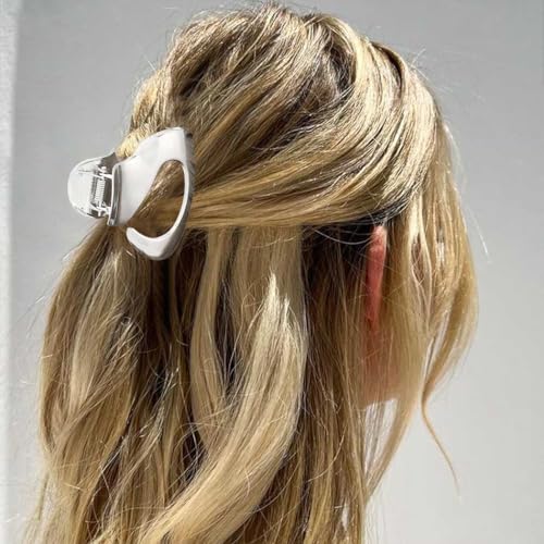 BARTOSI Small Metal Claw Clips Gold Hair Clips Nonslip Hair Claw Clips Hair Accessories for Women and Girls (Pack of 3)