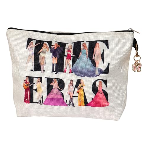 Singer Makeup Bag, Music Lovers Gifts for Women, Friendship Gifts for Women Friends Sister, TS Fans Makeup Bag, Birthday Christmas Gifts for Her