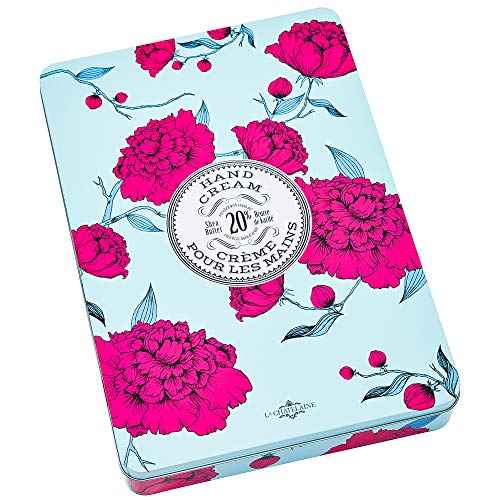 La Chatelaine Deluxe Hand Cream Gift Set Tin | Mothers Day Gift Ideas | Mom Gifts | Oprah's Favorite Things | 20% Organic Shea Butter Formula | Made in France | Natural and Organic Lotion (12 x 1 oz)