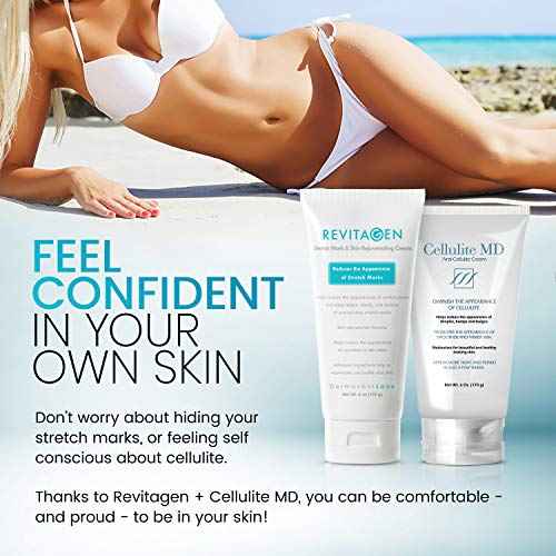 Bundle with Revitagen - For Reducing Cellulite + Stretch Marks - Restore Tight Smooth Skin (2 Items)#