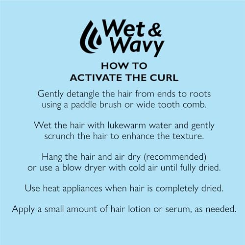 Sensationnel Empire multi weave hair - wet and wavy tropical curl human hair 3 bundle layered lengths (12 14 16 inch, 1B OFFBLACK)