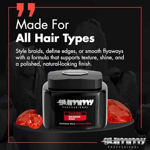 Gummy Hair Gel, 23.5 Fl Oz,Regular,700ml