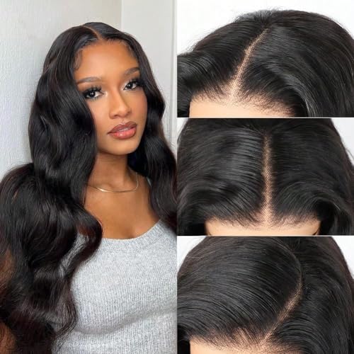 22 Inch Glueless Wigs Human Hair Pre Plucked Pre Cut for Beginner friendly HD Lace Body Wave Lace Wigs Human Hair 180% Density 3 Seconds to Wear Glueless Wigs