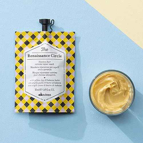 Davines The Circle Chronicles, Travel-Sized Hair Mask And Scalp Treatment, Nourish, Add Shine, Repair, Purify, Revitalize, Soothe, Protect And Maintain Hydration