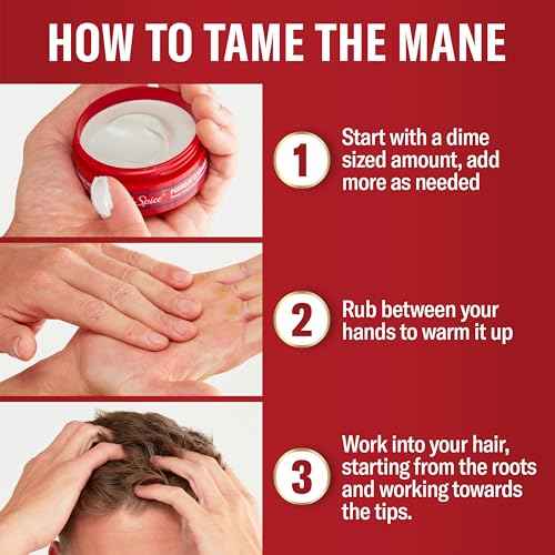 Old Spice Classic Pomade for Men, Medium Hold, Low Shine, Men's Hair Styling, 2.22 Oz