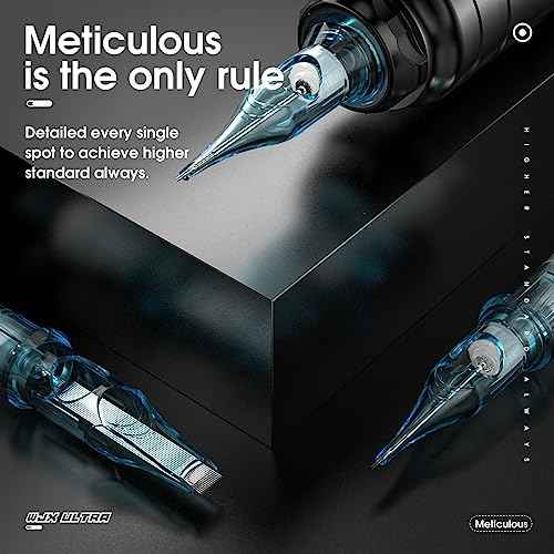 Wjx Ultra Tattoo Needle Cartridge 1015M Tattoo Needles 20Pcs Magnum Bugpin Size Fits Different Tattoo Machines
