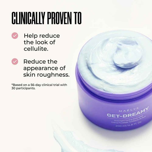 MAËLYS GET-DREAMY Overnight Toning Whip - Body Firming Whip That Works While You Sleep - Helps Skin Look Tighter