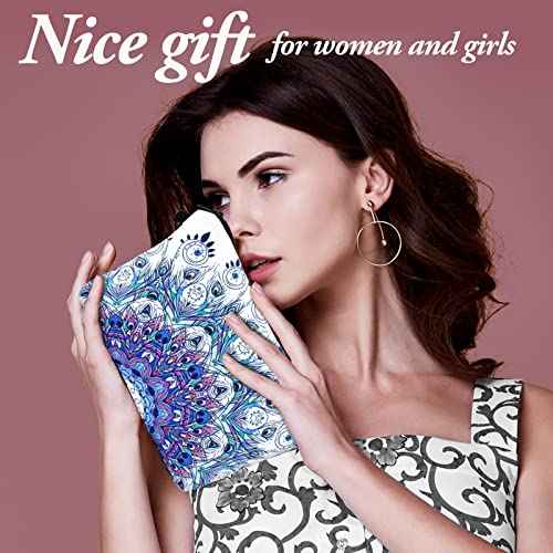 Kajaia 30 Pcs Makeup Bags Bulk Cosmetic Bag Graduation Gifts Mandala Flower Pouches Portable Zipper Makeup Pouch Waterproof Travel Toiletry Bag for Women Teacher Birthday Thanksgiving Christmas Gifts