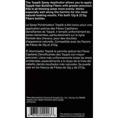 Toppik Hair Fiber Spray Applicator for Thinning Hair Care, 1 Applicator