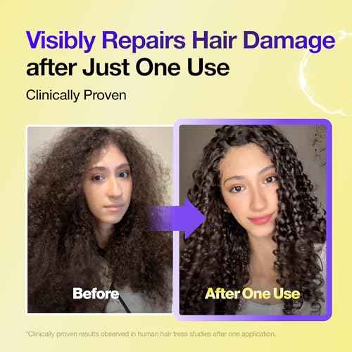 FROMLABS Protein Capsule Hair Repair Treatment, 3-Minute Keratin Hair Mask & Deep Conditioner for Damaged, Repair & Strengthen, Instant Detangling, Anti-Frizz, Low-pH, Fine-Hair Safe, 6.76 fl oz