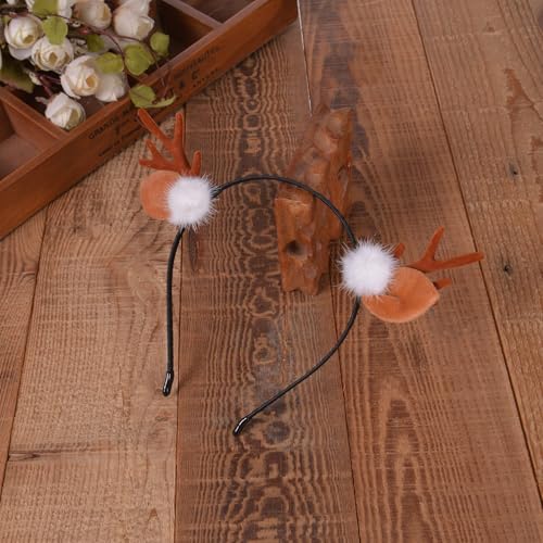 Christmas Reindeer Antler Headband Christmas tree Hair Clips Deer Headband Hair Accessories