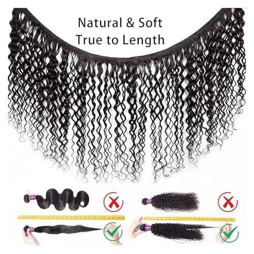 Light Brown Human Hair Bundles Deep Wave 16 18 20 Inch Brazilian Virgin Hair Double Weft Wet and Wavy No Tangle Hair Extensions for Black Women 3 Bundles