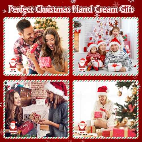 82 Pcs Christmas Hand Cream Gift Set, Bulk Christmas Gifts, Hand Lotion Travel Size,Mini Lotion bulk,Holiday Gifts For Women Coworker, Moisturizing Lotions for Christmas Stocking Stuffers Appreciation