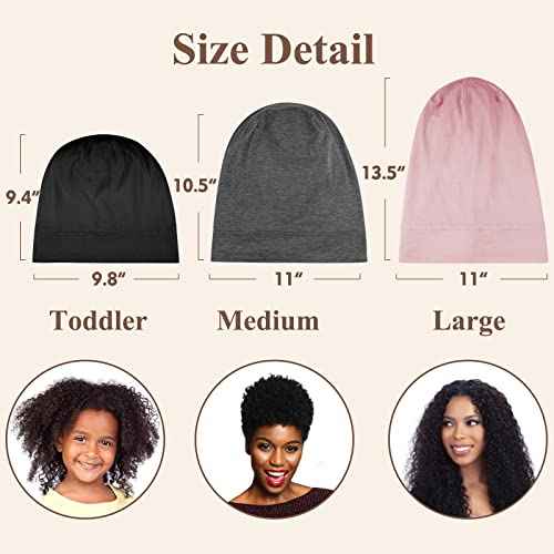 OLESILK 100% Silk Dreadlock Cap, Silk Bonnet for Long Hair, Braid Bonnet for Sleeping, Extra Large Bonnet for Women&Men, Loc Cap Hair Cover