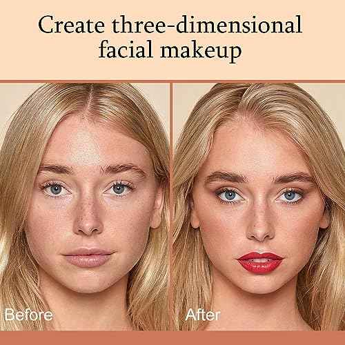 evpct 6 Colors Face Contour and Highlight Palette Face Contouring Makeup Kit for Beginners Contour Palette for Mature Skin powder Foundation Concealer Bronzer Powder Highlighter Makeup Palette