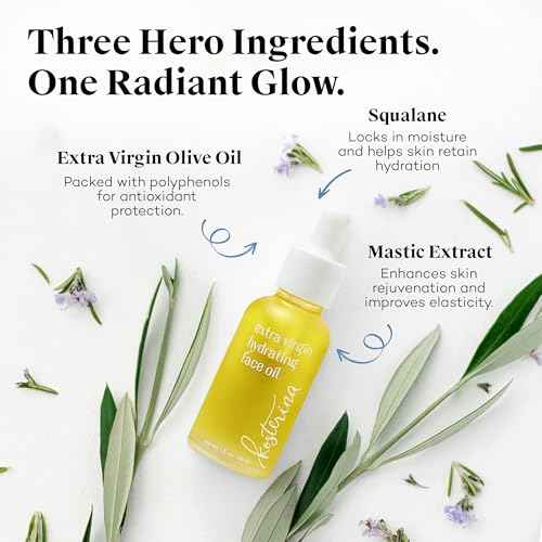 Kosterina - Extra Virgin Hydrating Face Oil ? Absorbent and Lightweight, Gentle Hydrating Formula, Promotes Youthful Skin | 1oz (30 ml)