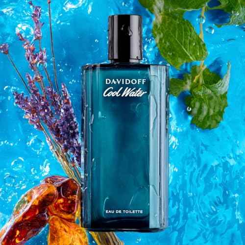 Davidoff Cool Water Eau de Toilette ? Aromatic Men's Cologne ? With Notes of Coriander, Mint, Lavender & Amber ? Long Lasting Fragrance