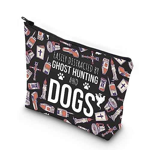 WCGXKO Dog Lover gift Dog Owner gift Adventurers Gift Hallowen Day Gift Zipper Pouch Makeup Bag (HUNTING AND DOGS)