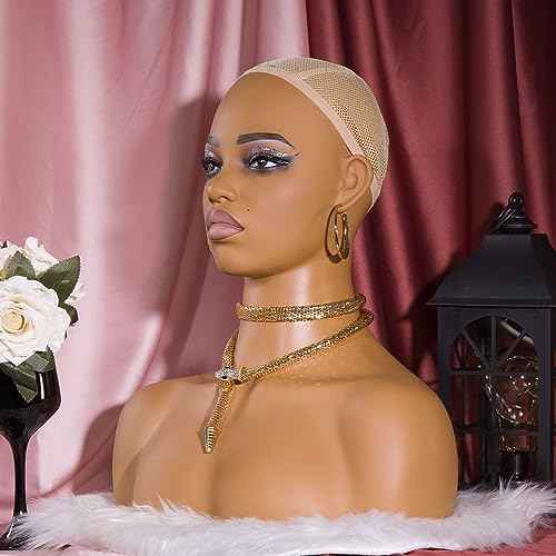Male Mannequin Head 8"-10" 100% Human Hair Curly Hair Hairdresser Cosmetology Mannequin Manikin Training Head Hair and Free Clamp Holder