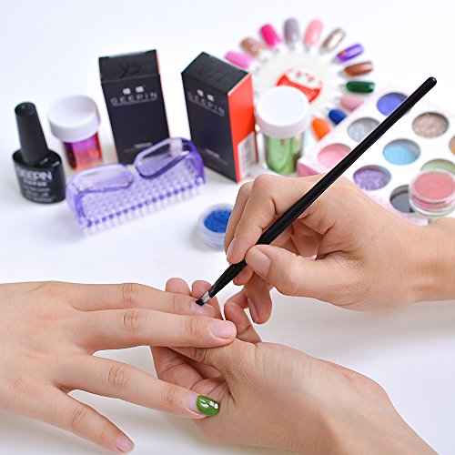 hupos Handle Grip Nail Brush, Fingernail Scrub Cleaning Brushes for Toes and Nails Cleaner, Pedicure Brushes for Men and Women 4 Pack