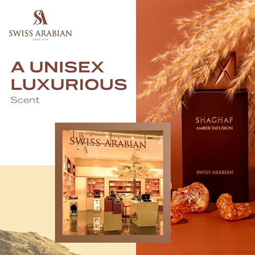 Swiss Arabian Shaghaf Amber Infusion Eau De Parfum EDP 75 ml