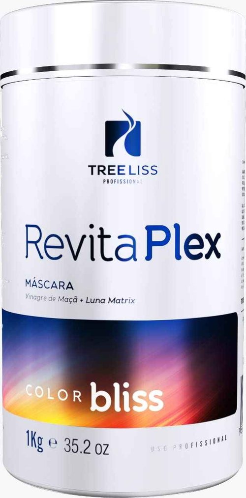Tree Liss Mask Revitaplex 1Kg Balances pH, Reduces Frizz, Revitalizes Deep Hydration
